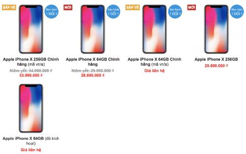 Apple có thể giảm giá iPhone 8 và iPhone X để chống ế - 0