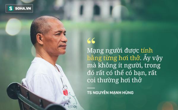 TS Nguyễn Mạnh Hùng: “Rất nhiều người đang ngủ sai giờ. Họ không biết đường tới nghĩa địa dần ngắn lại” - 0