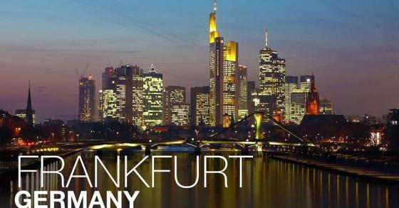 Đến thành phố Frankfurt của nước Đức