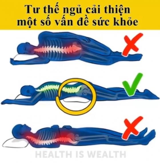 Một số tư thế ngủ giúp cải thiện sức khỏe, bạn có thể áp dụng ngay lập tức