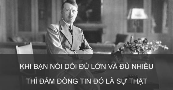 Những câu nói bất hủ của Hitler