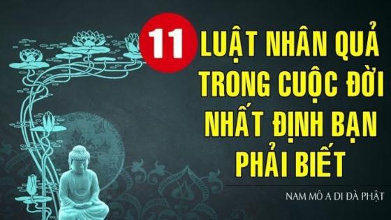 11 quy tắc nhân quả chi phối vận mệnh con người