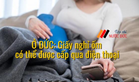 Giấy nghỉ ốm có thể được cấp qua điện thoại