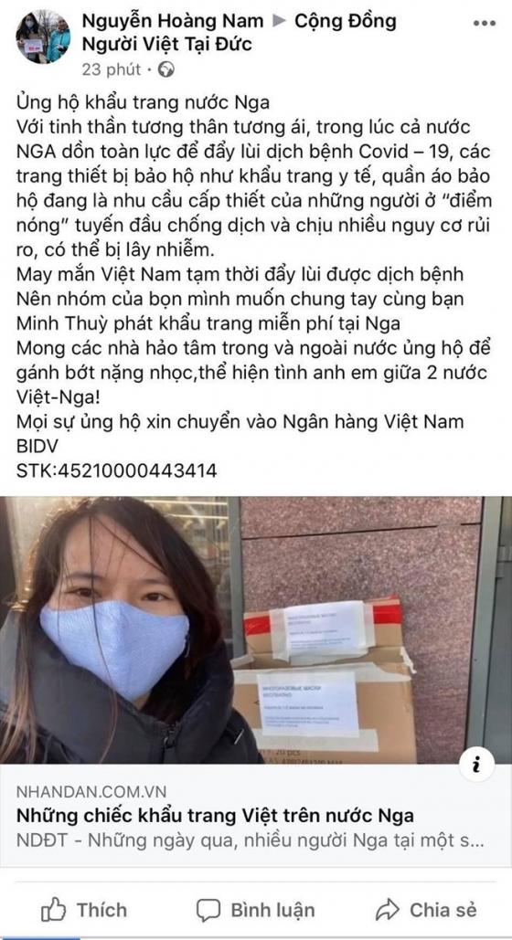 132 3 Co Gai Viet Phat Khau Trang Mien Phi O Nga Buc Xuc Nguoi Mao Danh Quyen Tien