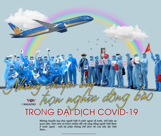 Những chuyến bay trọn nghĩa đồng bào trong đại dịch Covid-19