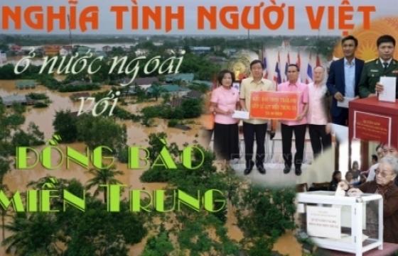 Nghĩa tình người Việt ở nước ngoài với đồng bào miền Trung