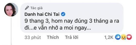 132 3 Vo Co Nghe Si Chi Tai Nhan Gui Tam Tu Day Xuc Dong Sau 3 Thang Chong Qua Doi