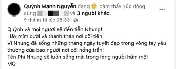 3 Nguoi Tinh San Khau Manh Quynh Bay Sang California Du Tang Le Phi Nhung 1 Cuoc Tuong Phung Dau Den Dam Nuoc Mat