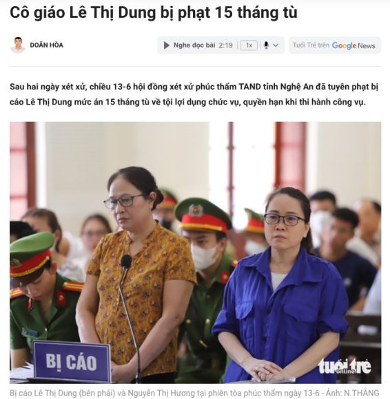 Nghệ An: một phiên toà "RÁCH NÁT"!