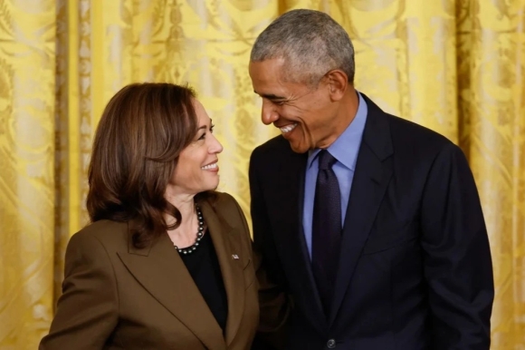 Ông Obama ủng hộ bà Harris tranh cử tổng thống Mỹ