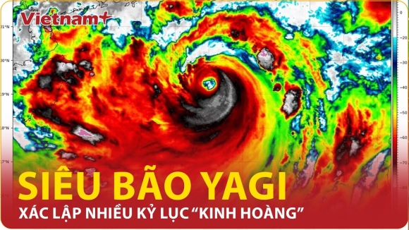 Bão số 3 xác lập những kỷ lục chưa từng có trong lịch sử khí tượng Việt Nam