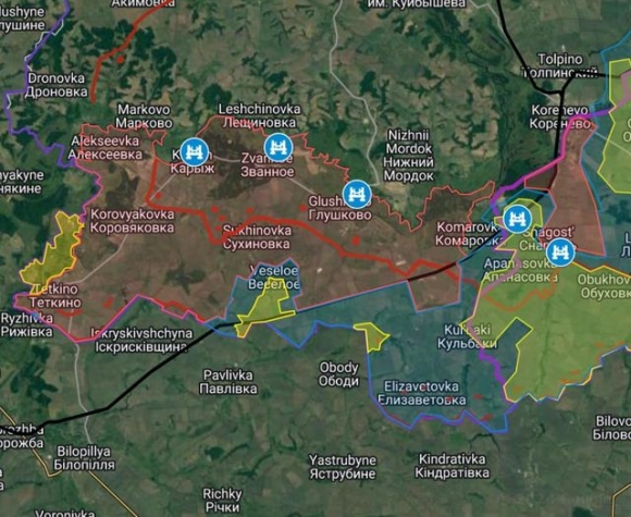 Nga giành lại quyền kiểm soát 2 ngôi làng 38km2 ở tỉnh Kursk, trong khi Ukraine chiếm thêm 191 km2