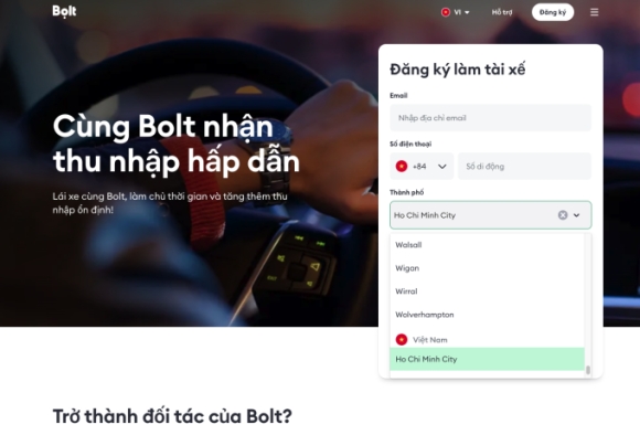 Đối thủ của Uber tại châu Âu tuyển tài xế ở Việt Nam