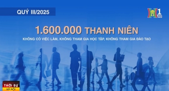 Việt Nam có 1,6 triệu thanh niên “ba không”: không có việc làm, không học tập, không đào tạo