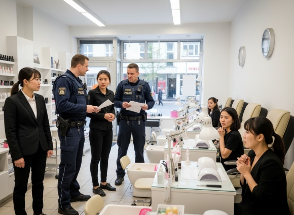 Hướng dẫn ứng xử đúng luật cho chủ tiệm và nhân viên người Việt khi bị kiểm tra tại Đức