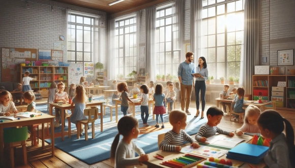 Quyền lợi mới về chăm sóc cả ngày cho học sinh tiểu học tại Đức